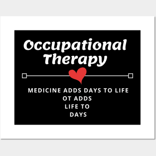 Best Occupational Therapy Gift Idea Posters and Art